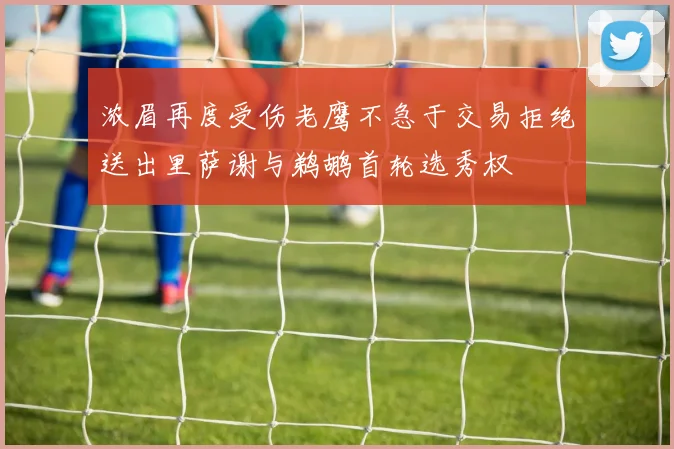 浓眉再度受伤老鹰不急于交易拒绝送出里萨谢与鹈鹕首轮选秀权